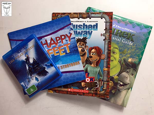 Collection Of Children Movie Storybooks